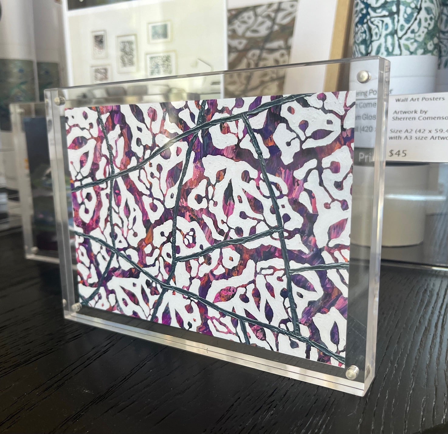 Artwork in Acrylic Frame