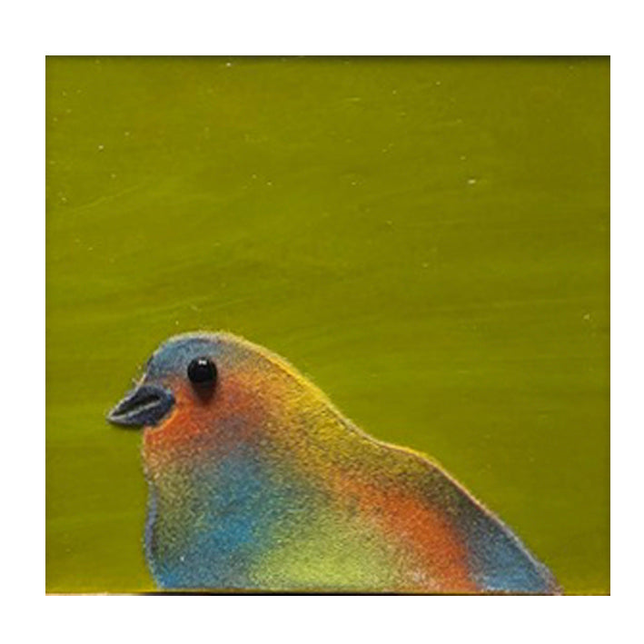 Birdie Citronelle - Glass Sculpture