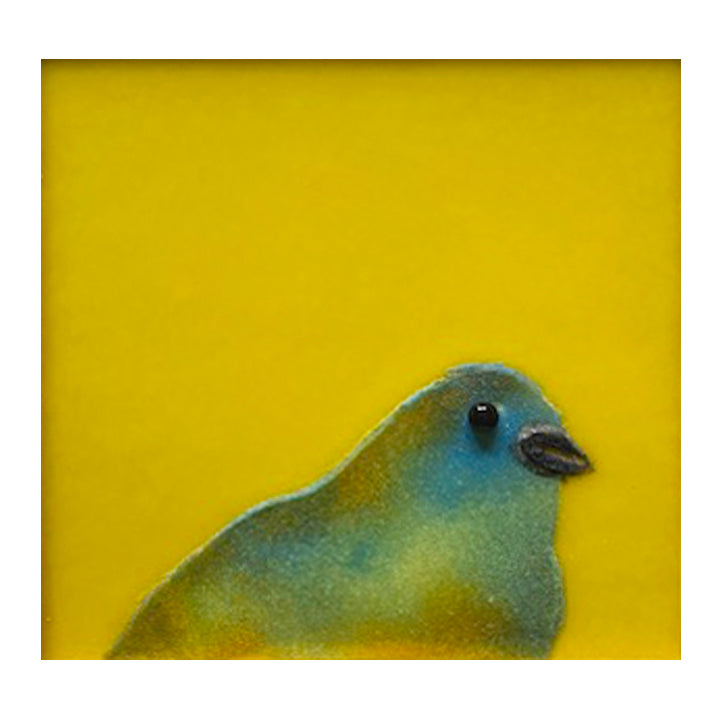 Birdie Yellow - Glass Sculpture