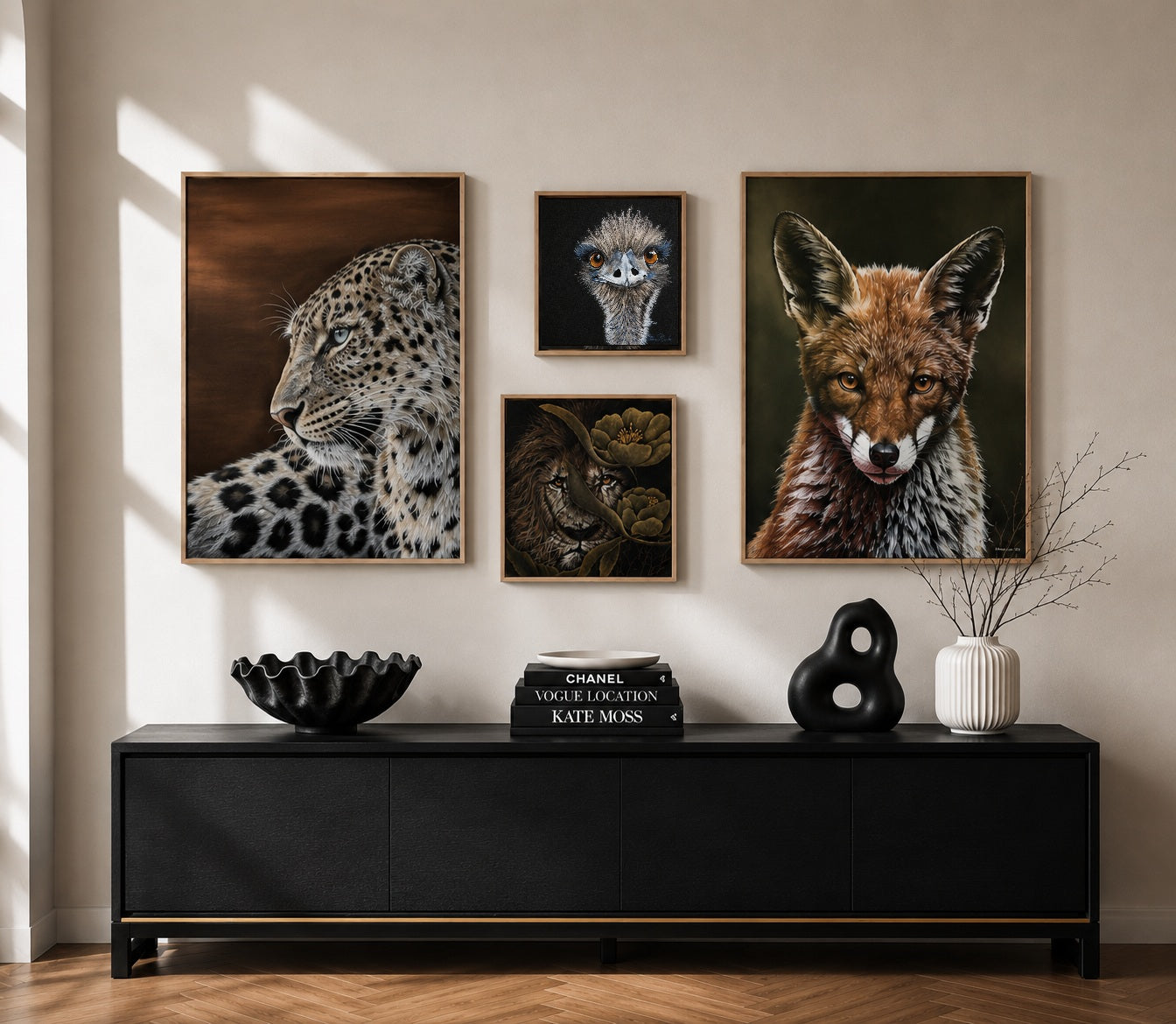 Mr. Fox - Original Painting by Artist Catherine Barolo