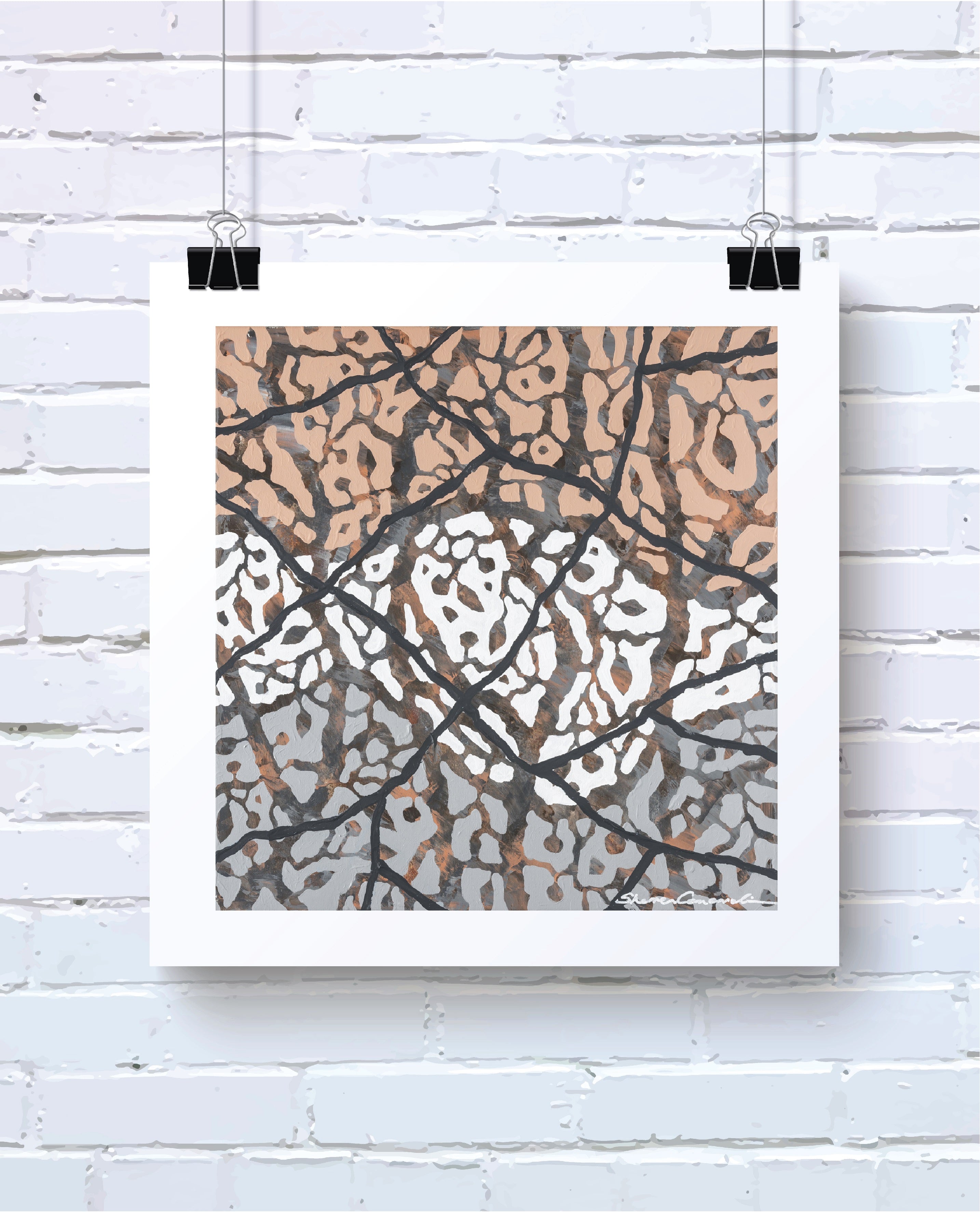 Chattanooga Paper Print