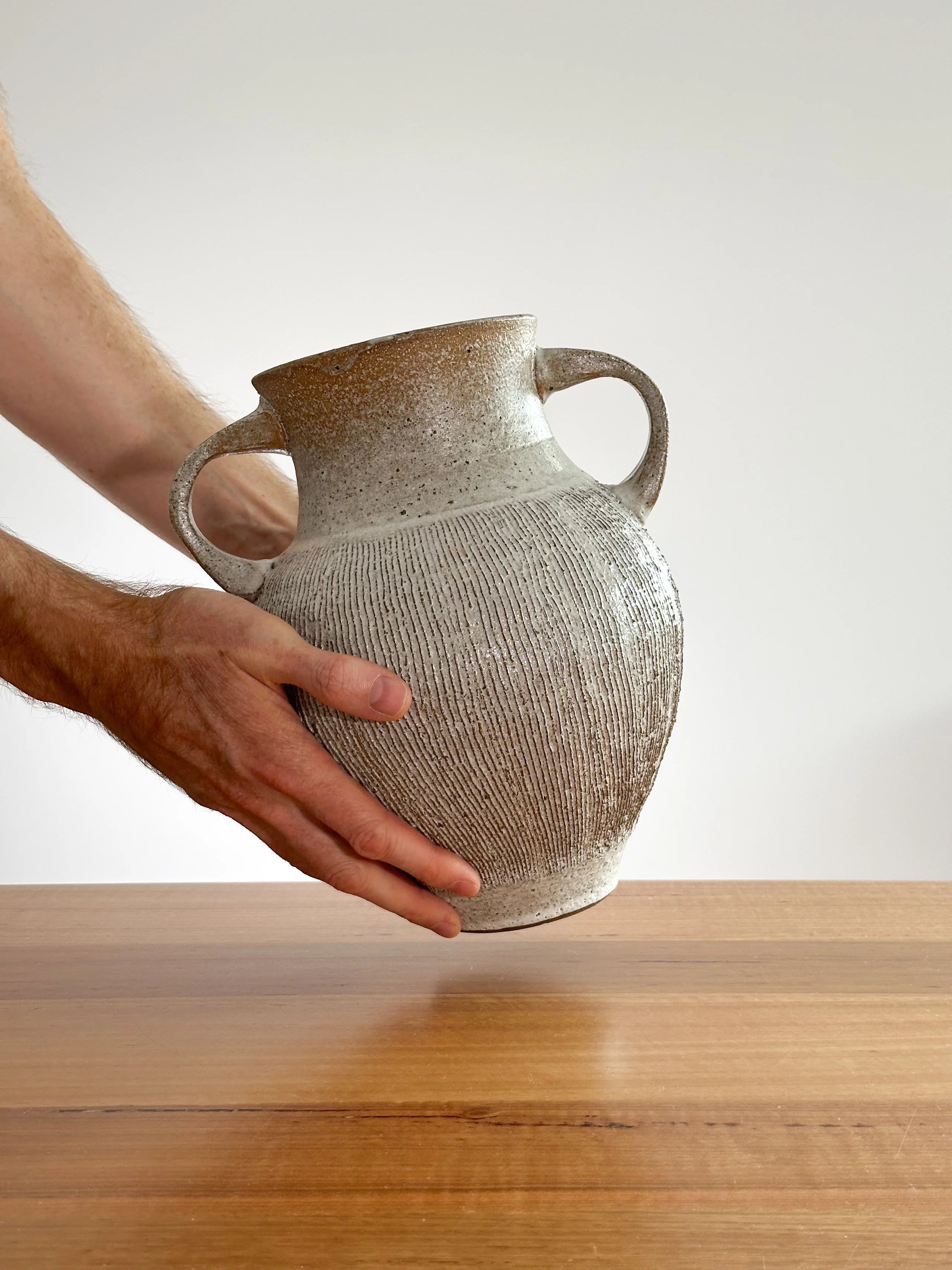 Large Handled Vase #2