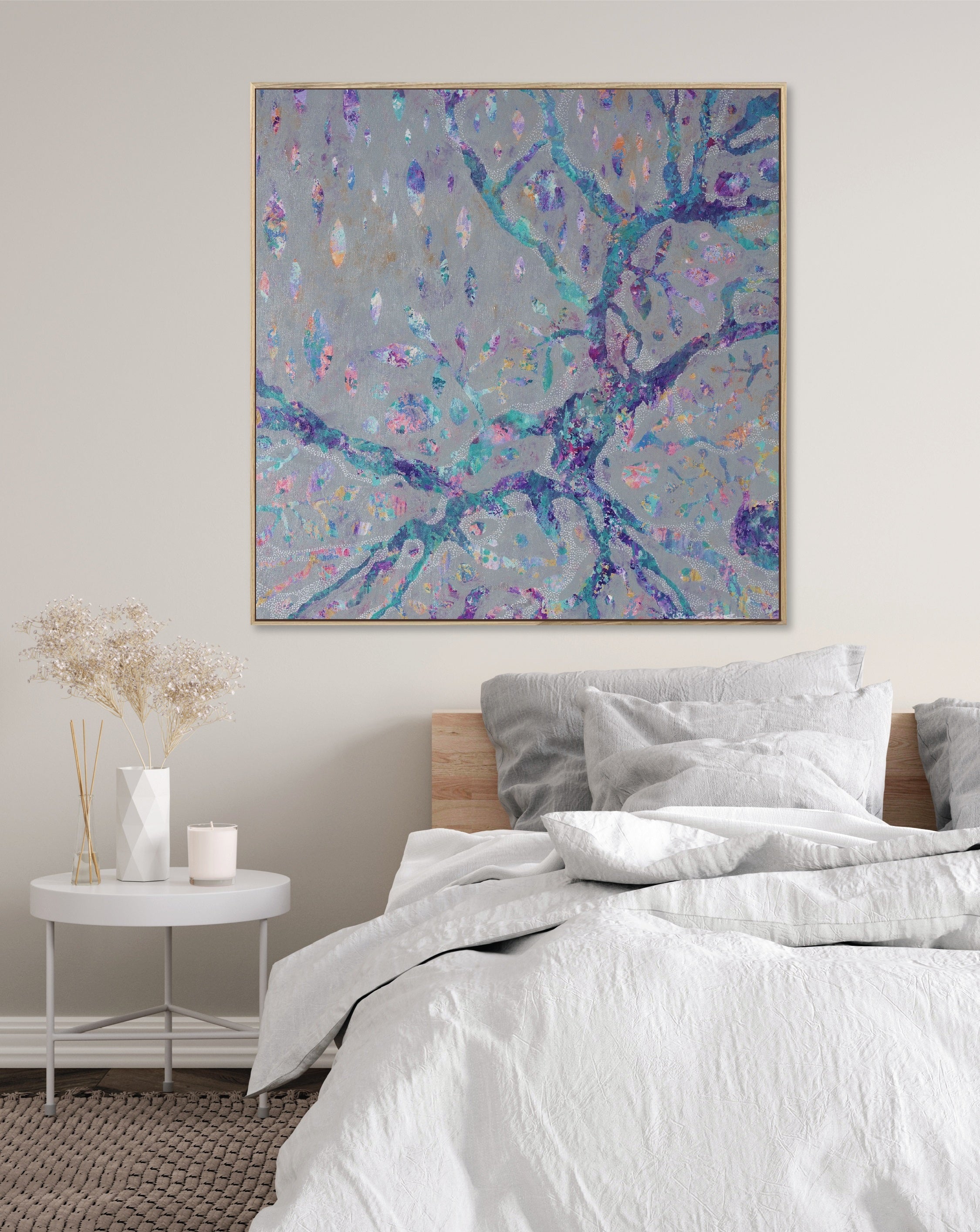Paper Bark - Canvas Print by Artist Sherren Comensoli