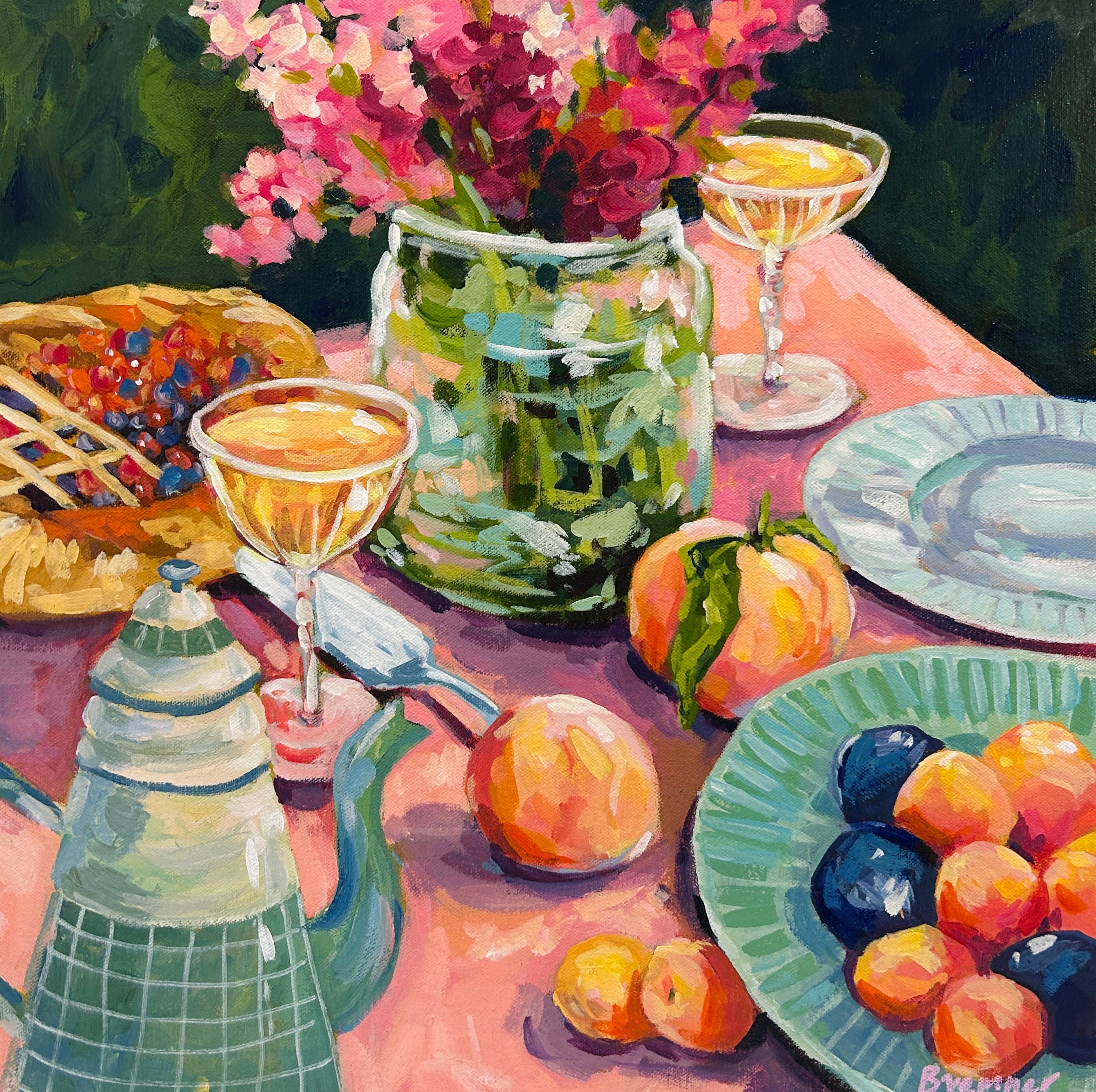 Rose and Peaches