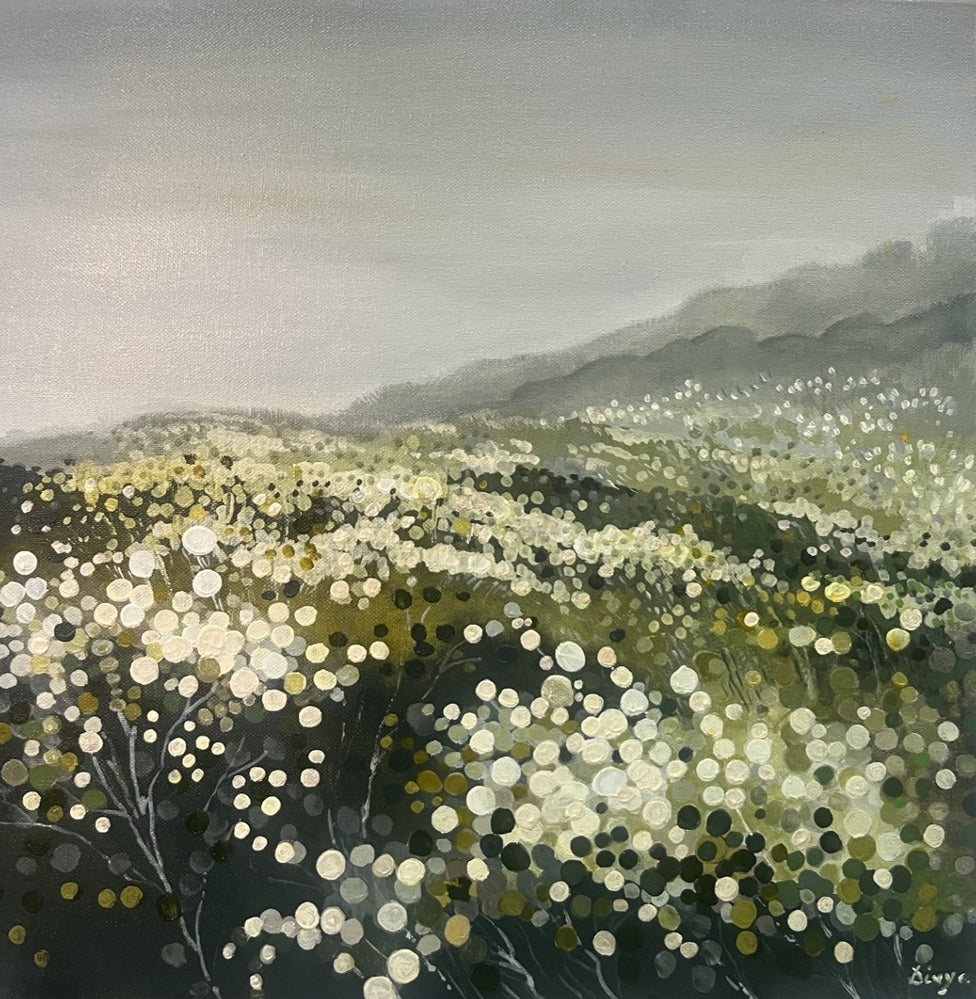 Shimmering Memories - Original painting by Divya Bahukhandi
