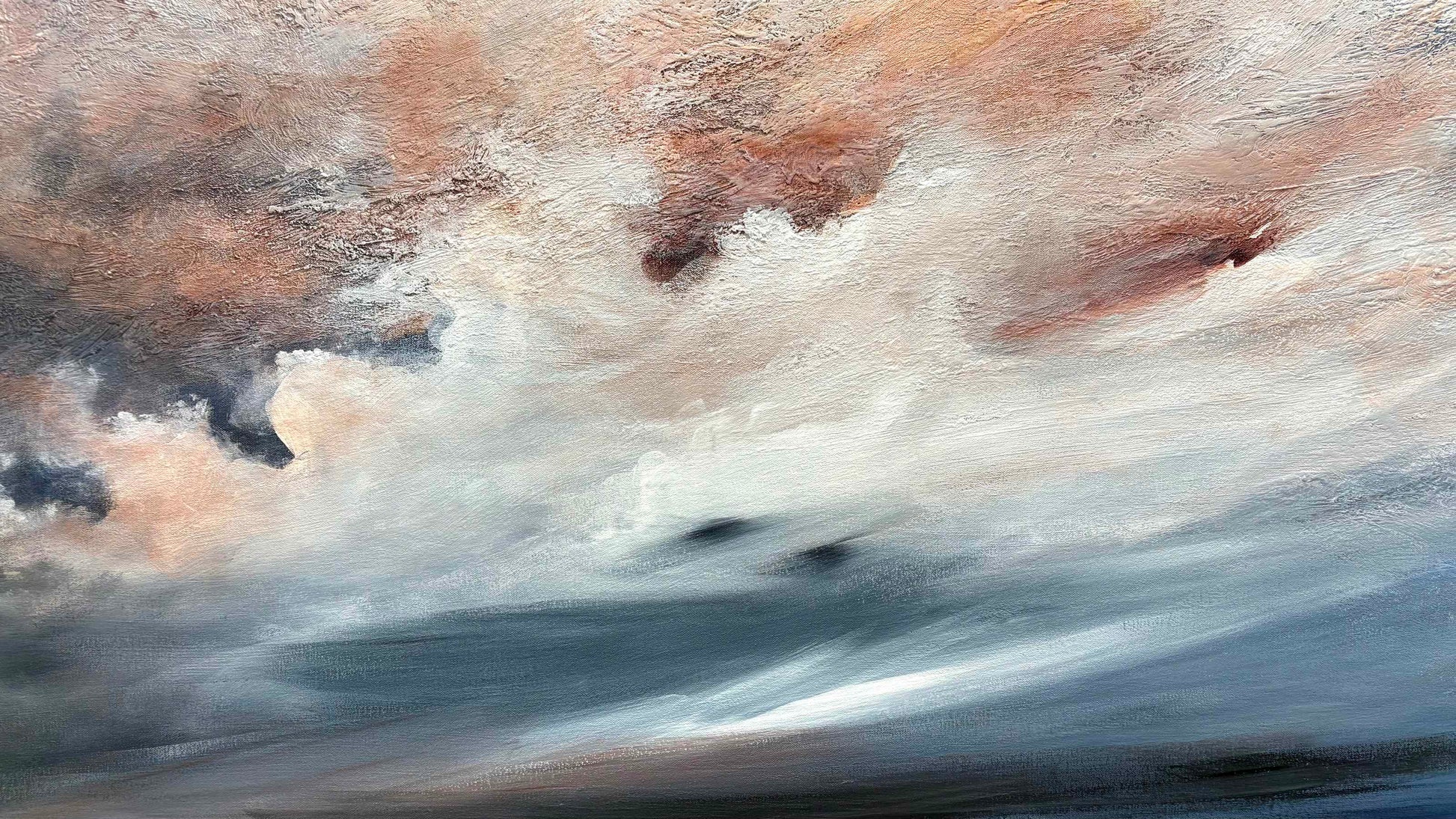 The Gathering Quiet - Original landscape painting by Tania Chanter