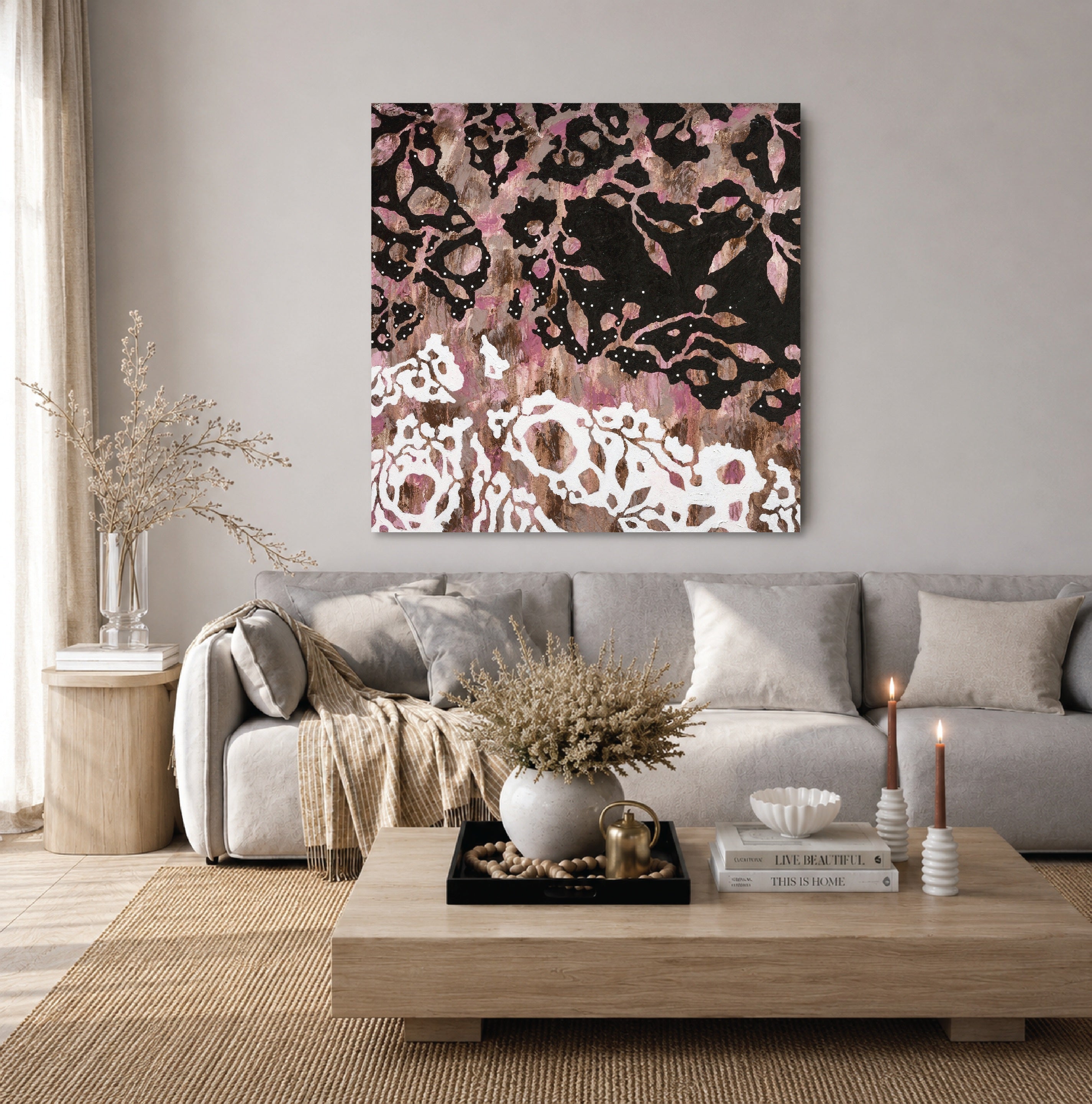 Whispering Nightfall - Canvas Print by Artist Sherren Comensoli
