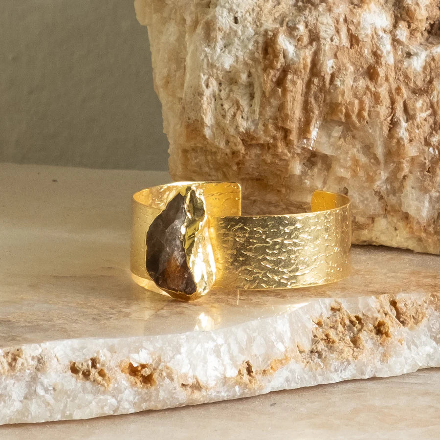 Amipa Stone Cuff Bracelet