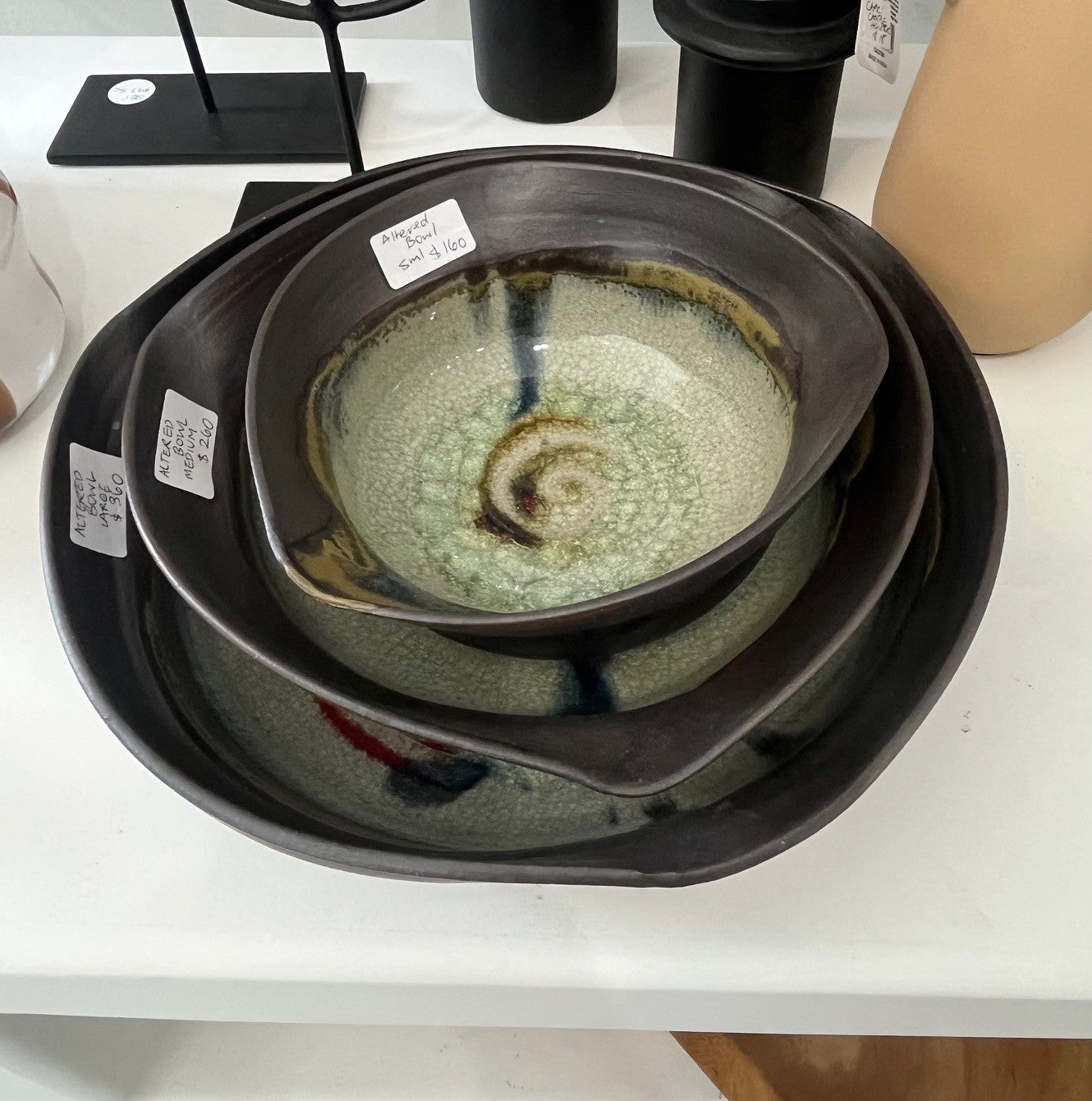 Large altered bowl