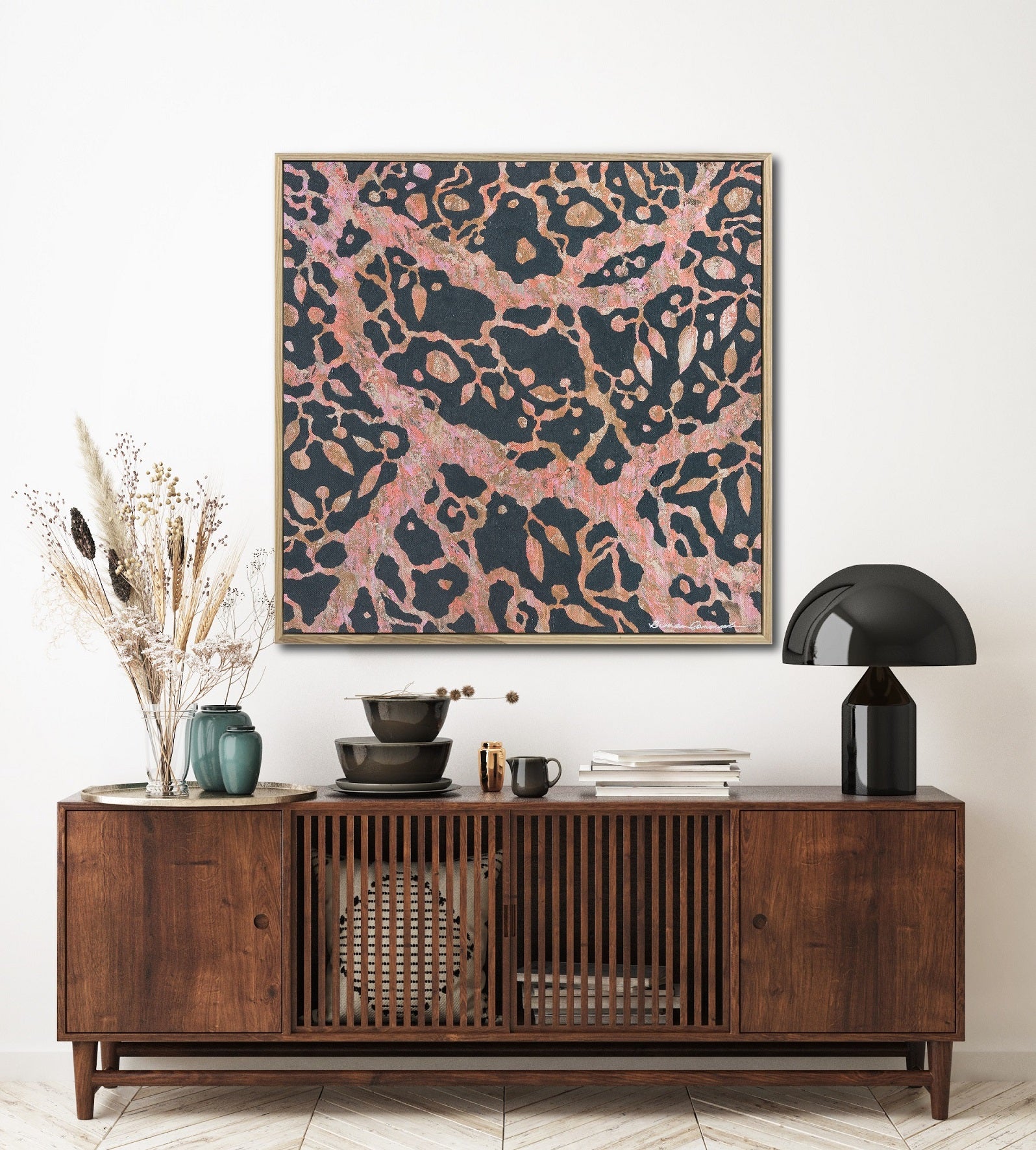 Coral Woods - Canvas Print by Artist Sherren Comensoli