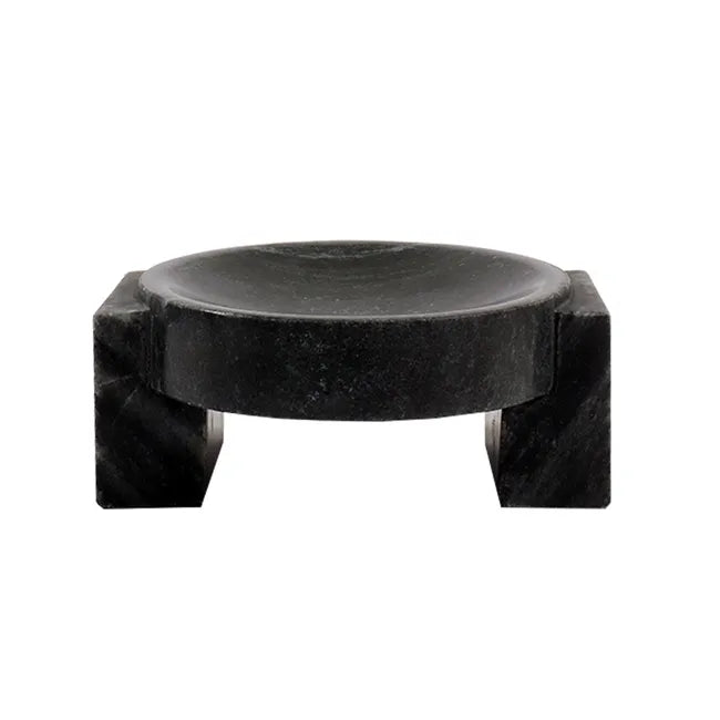 Rufus Hedra Bowl black Marble