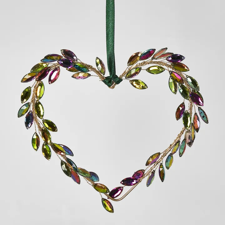 Crowne Gem Hanging Heart Ornament (Copy)