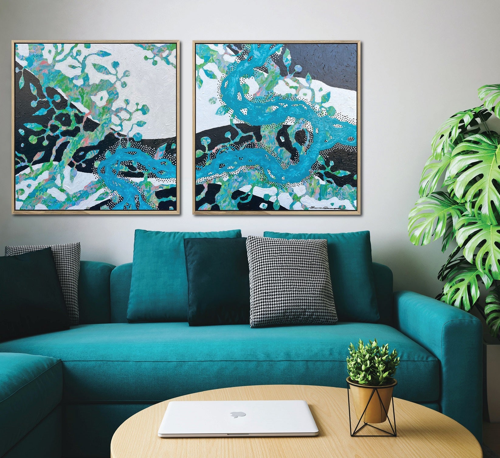 Fifteen Mile Creek 1&2 (Diptych)