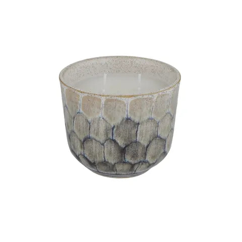 Finch ceramic candle