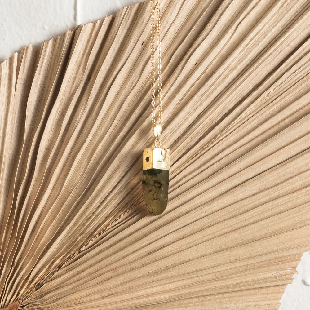 Helia Chunky Stone Necklace