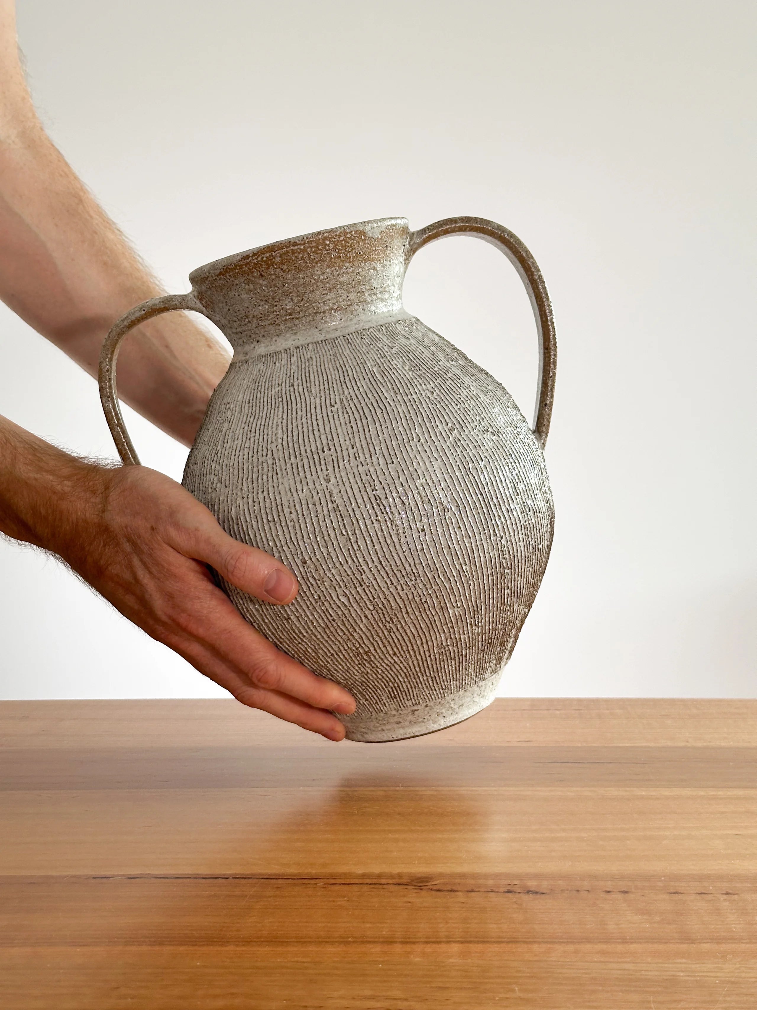 Large Handled Vase #3