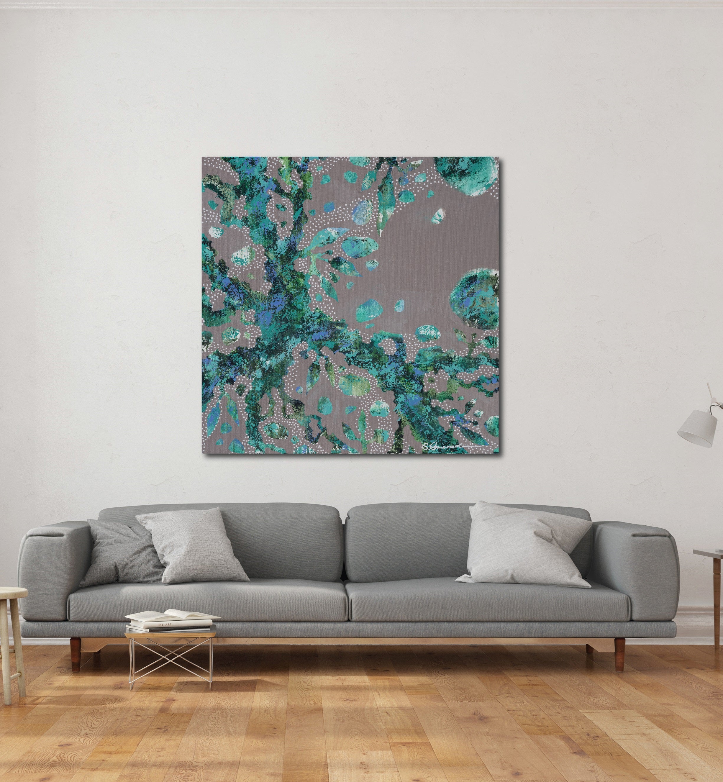 Awakening Canvas Print by Artist Sherren Comensoli