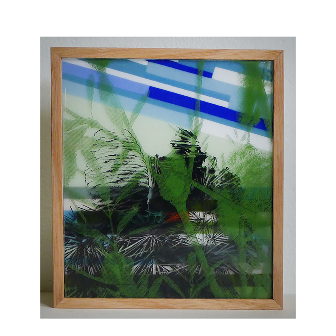 Checkered landscape #11 Glass Sculpture