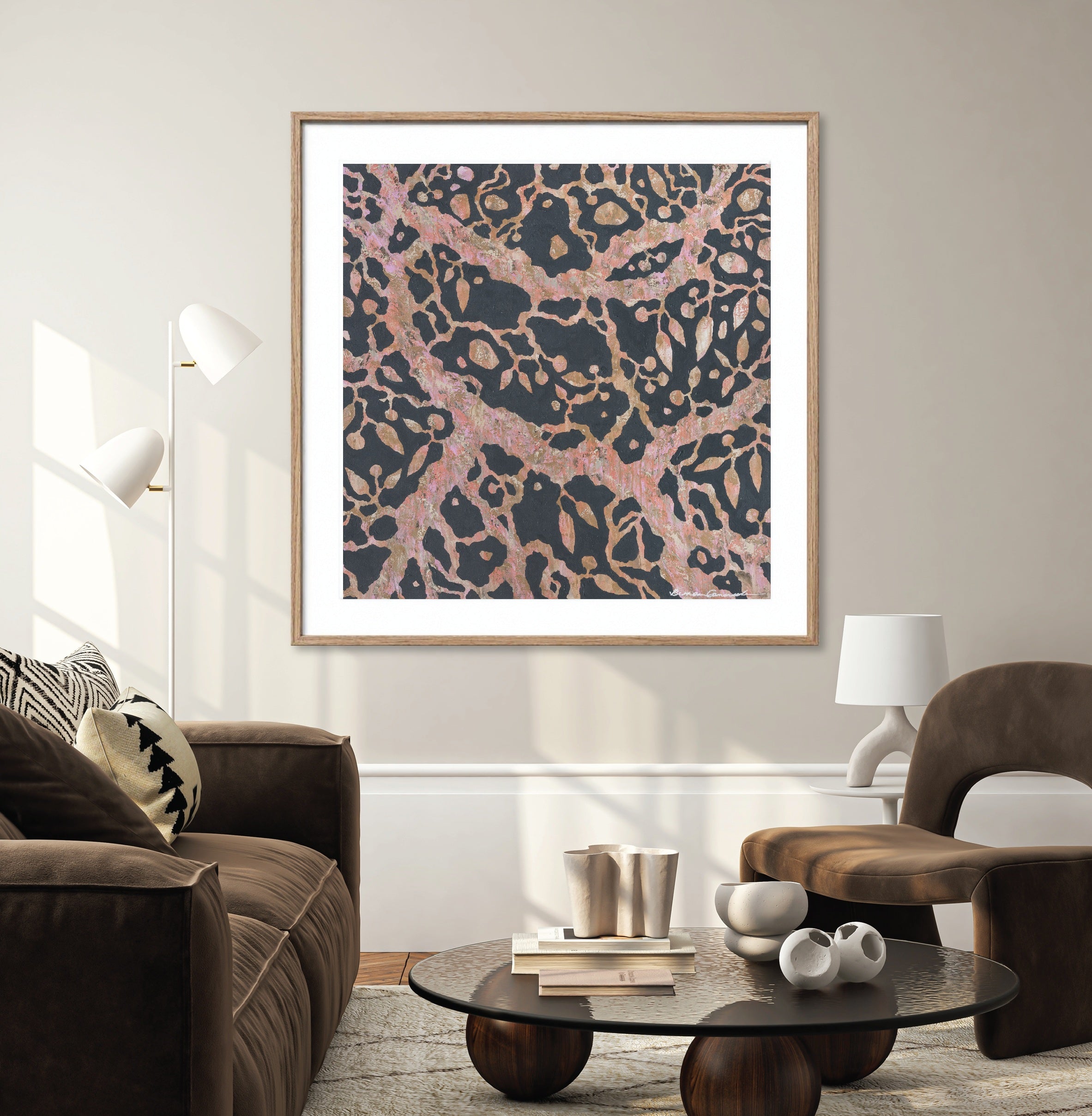 Coral Woods - Paper Print by Artist Sherren Comensoli