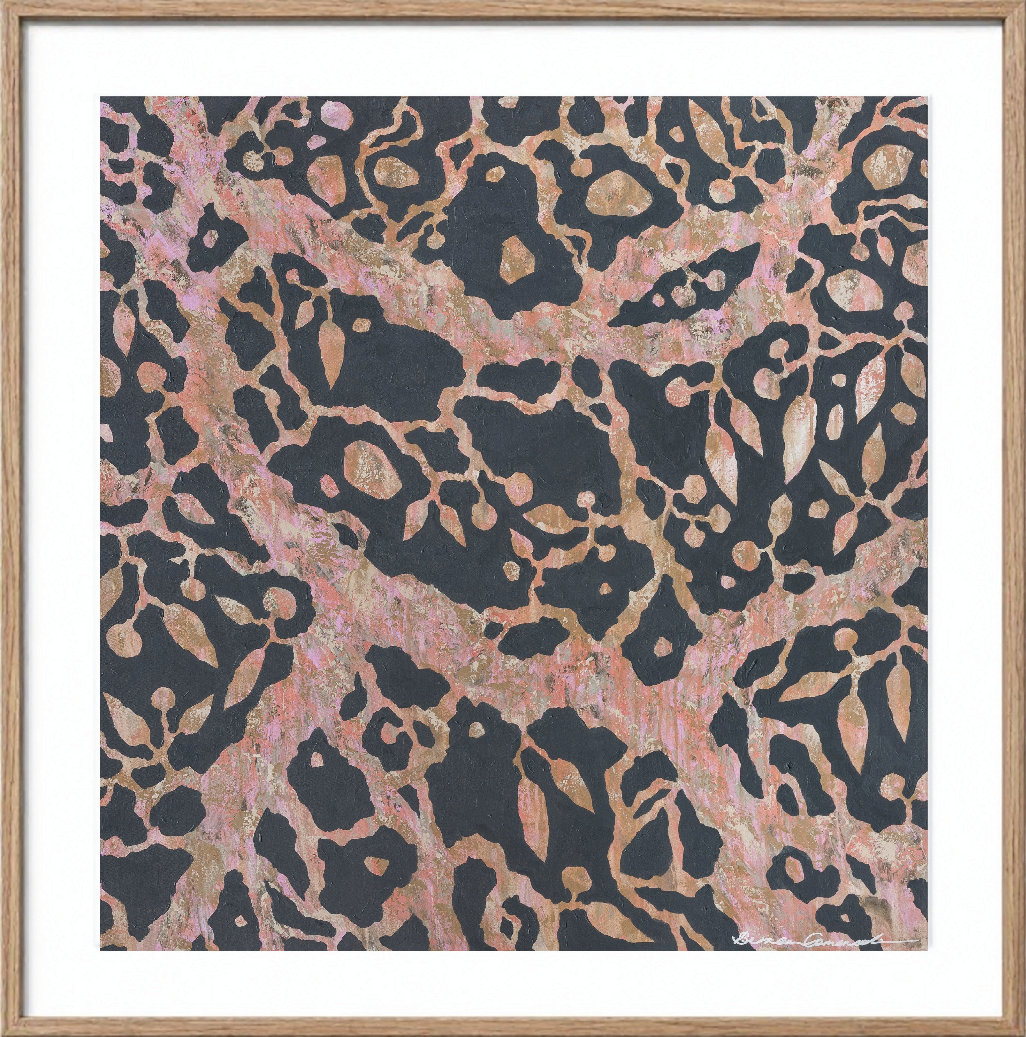 Coral Woods - Paper Print by Artist Sherren Comensoli