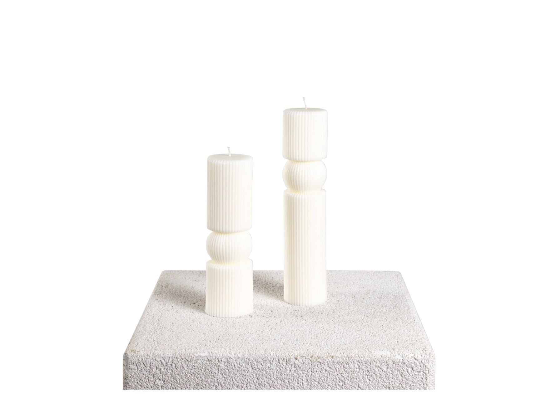 Jessie Sculptural Soy Wax Candle TALL