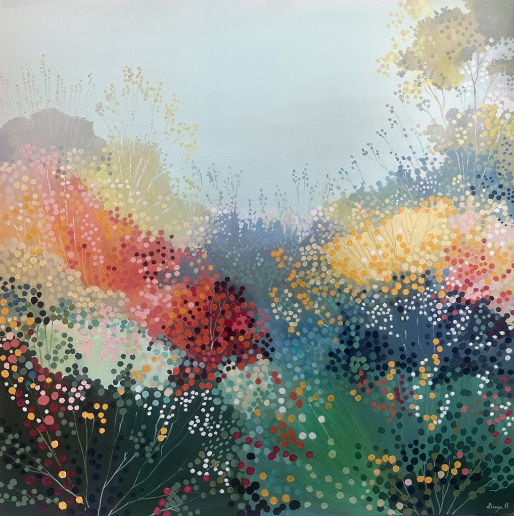 Light Returning - Original painting by Divya Bahukhandi