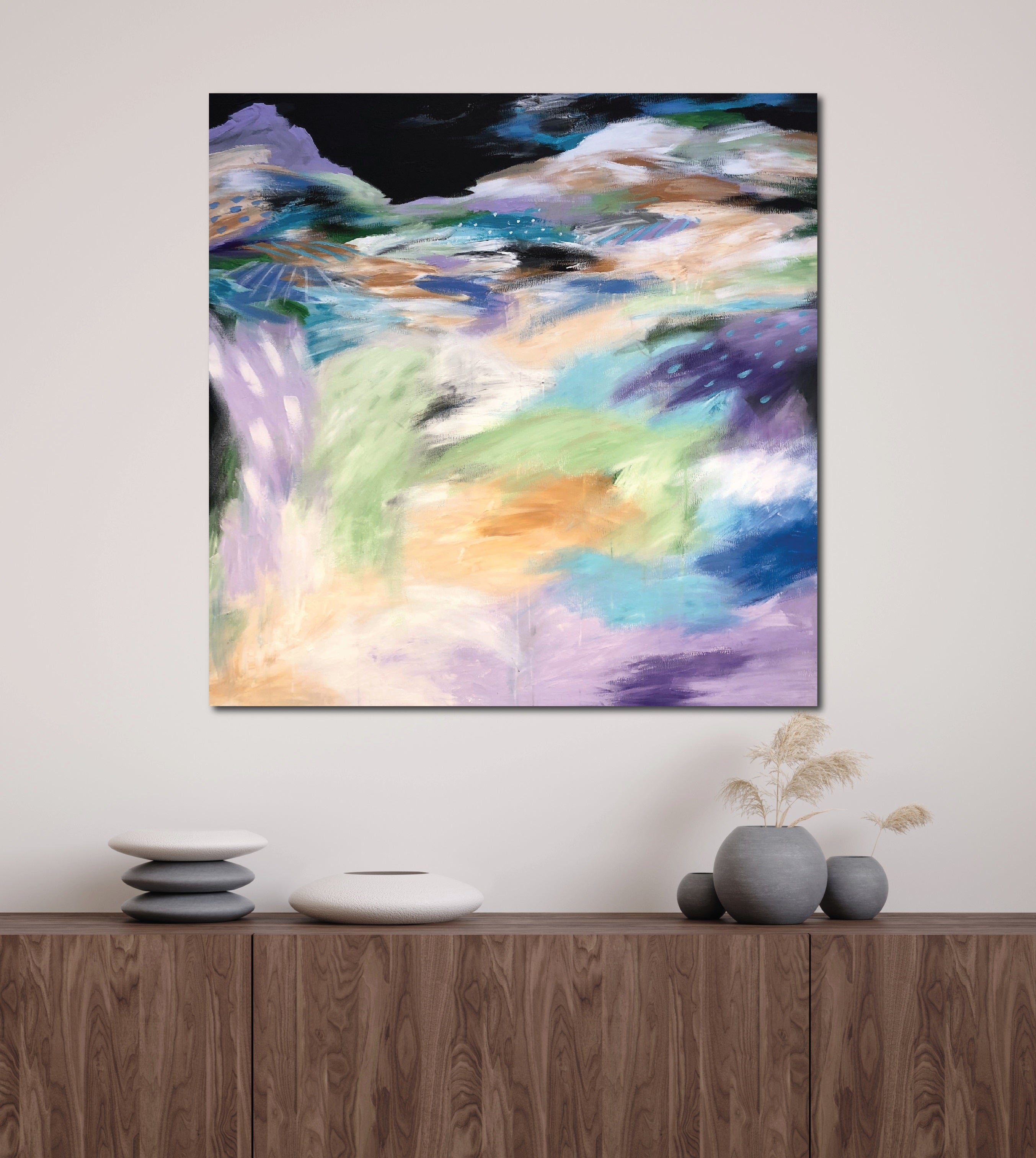 Purple Haze Canvas Print