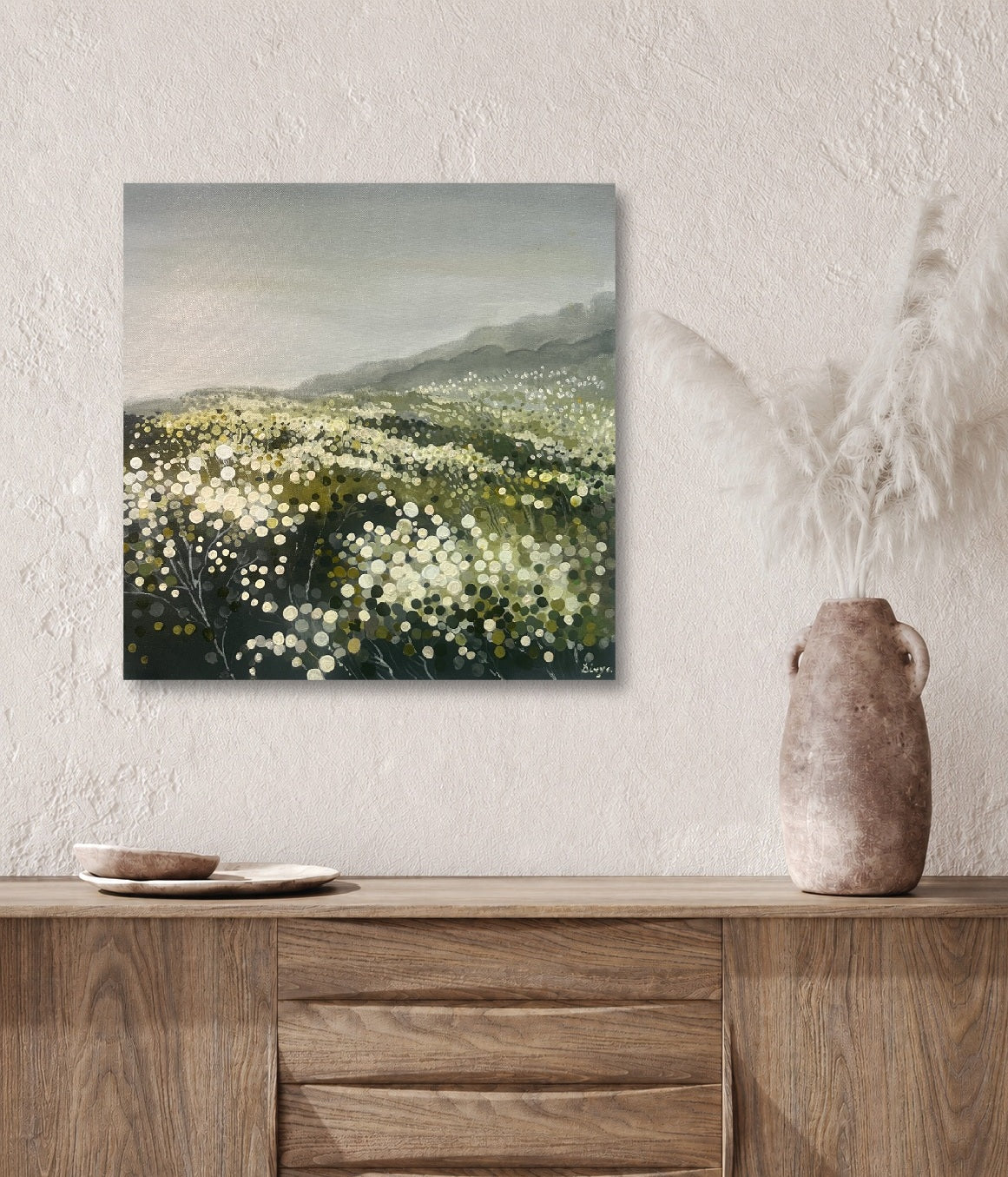 Shimmering Memories - Original painting by Divya Bahukhandi
