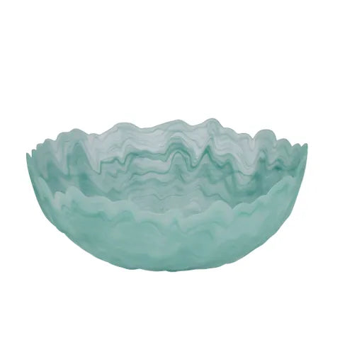Sienna glass Salad Bowl