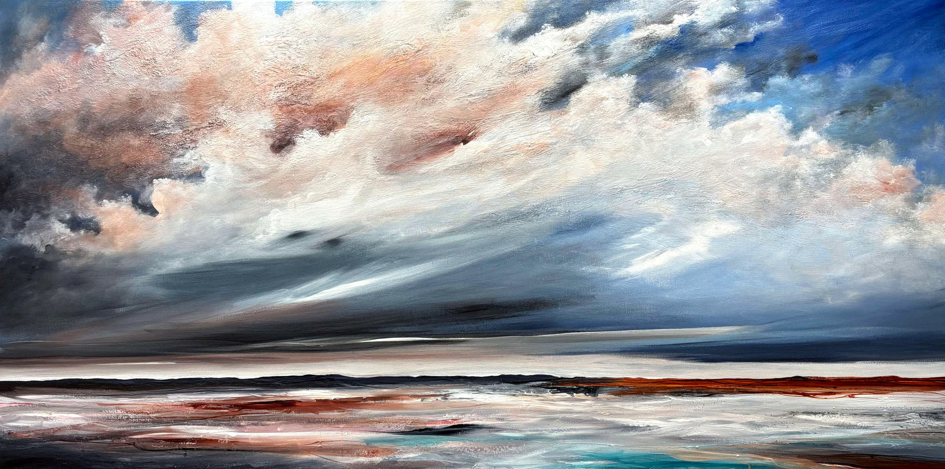 The Gathering Quiet - Original landscape painting by Tania Chanter