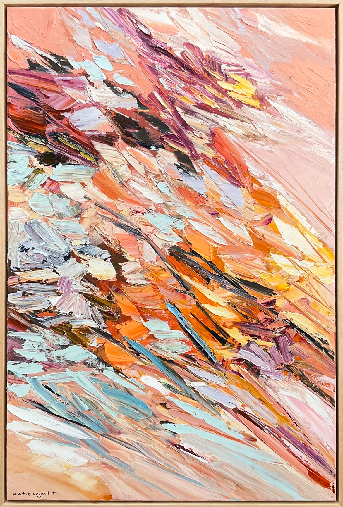 Katie Wyatt - Wild Wood - Original Floral Painting