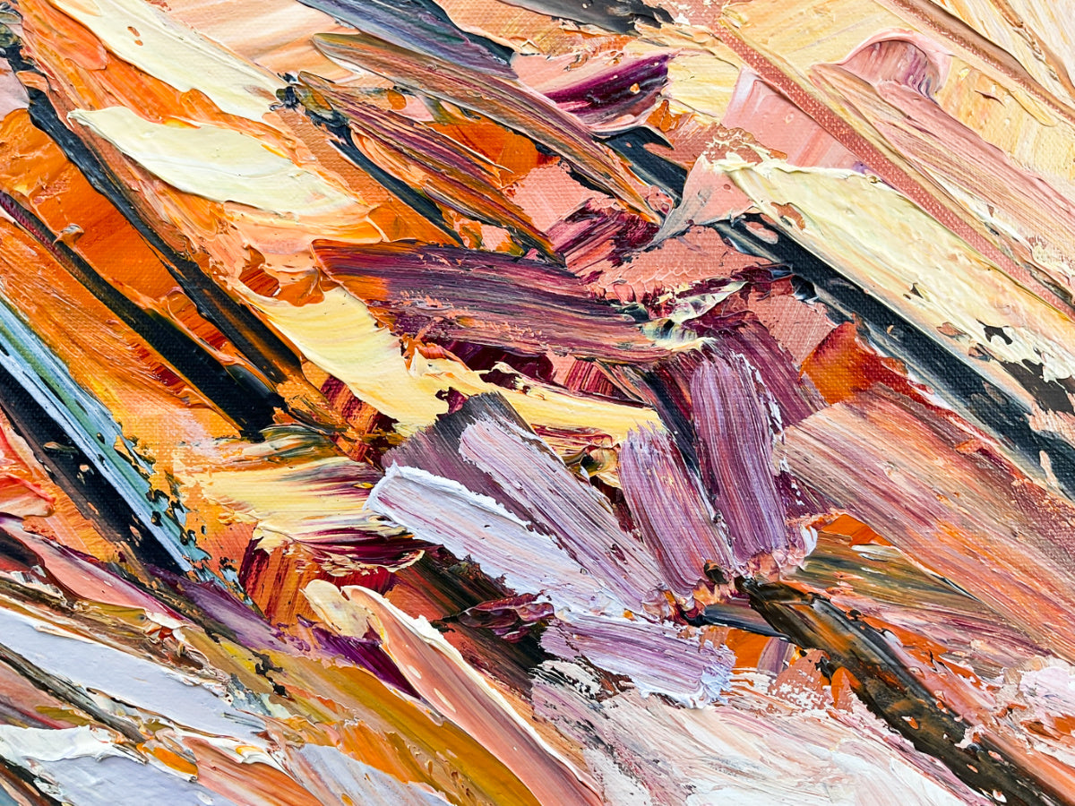 Katie Wyatt - Wild Wood - Original Floral Painting