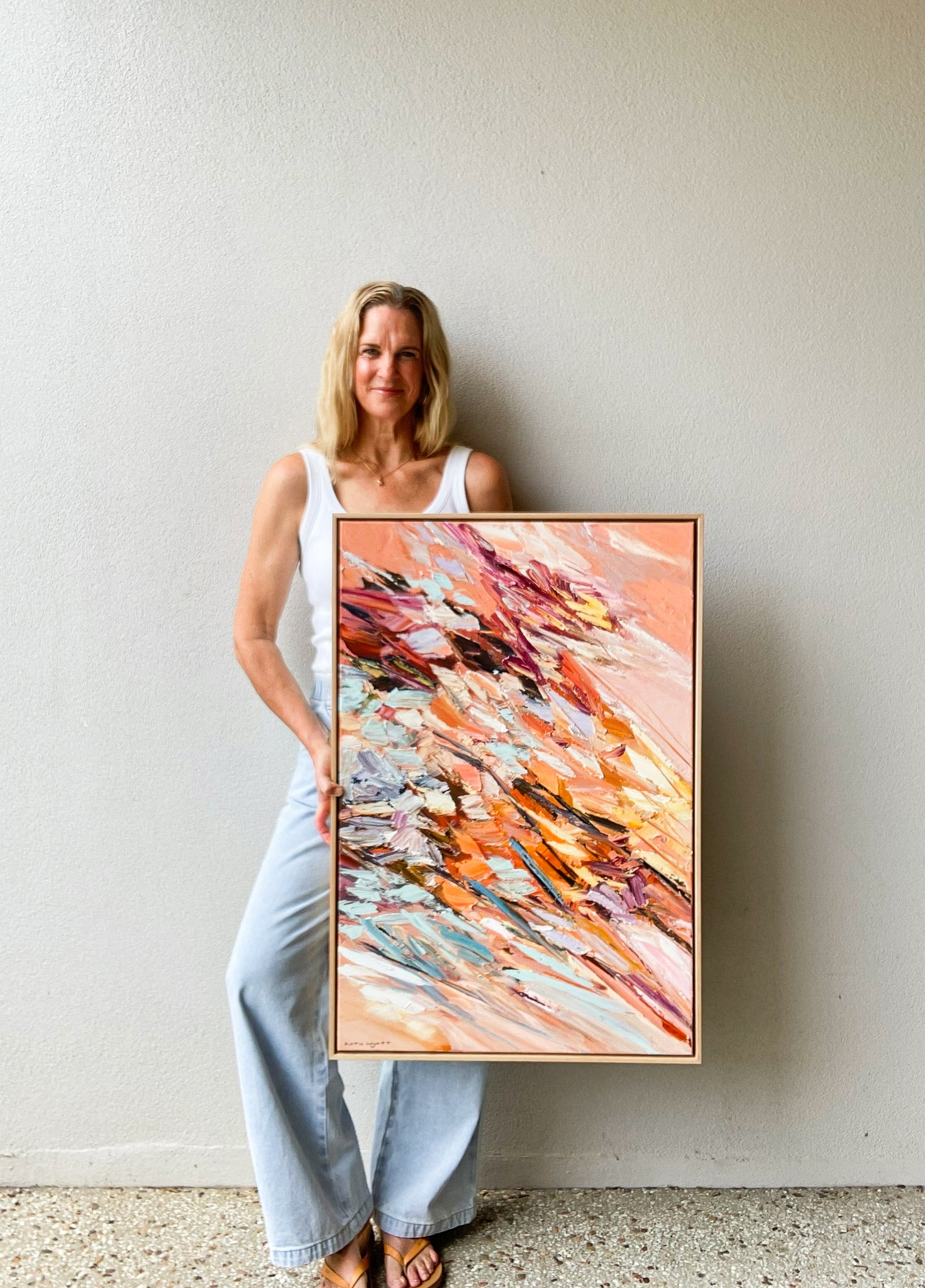 Katie Wyatt - Wild Wood - Original Floral Painting