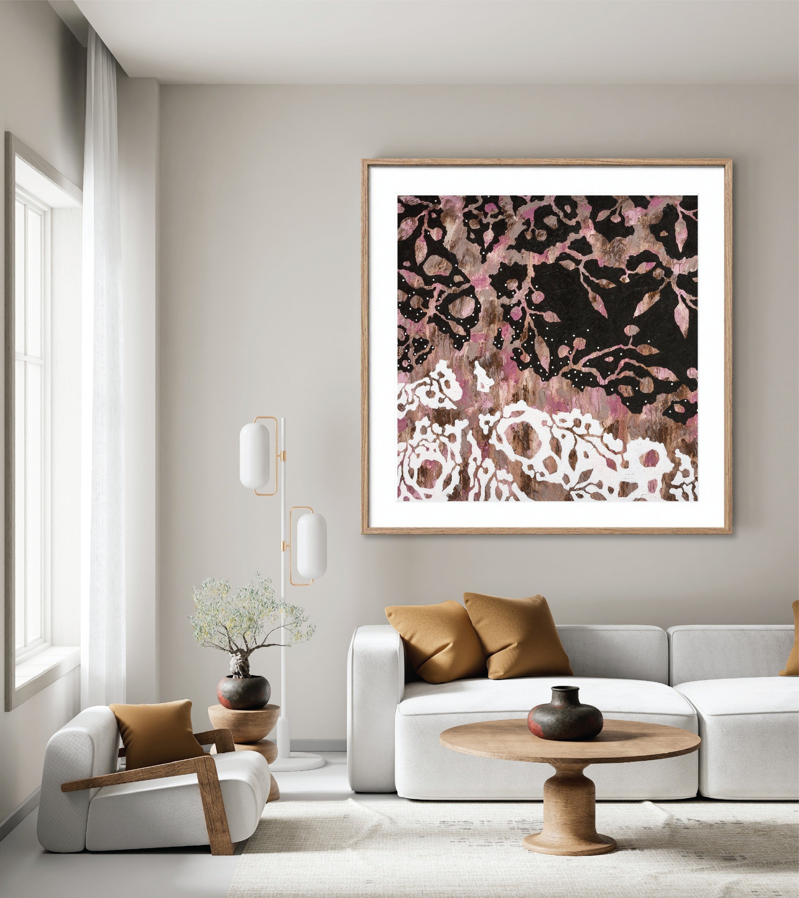 Whispering Nightfall - Paper Print by Artist Sherren Comensoli
