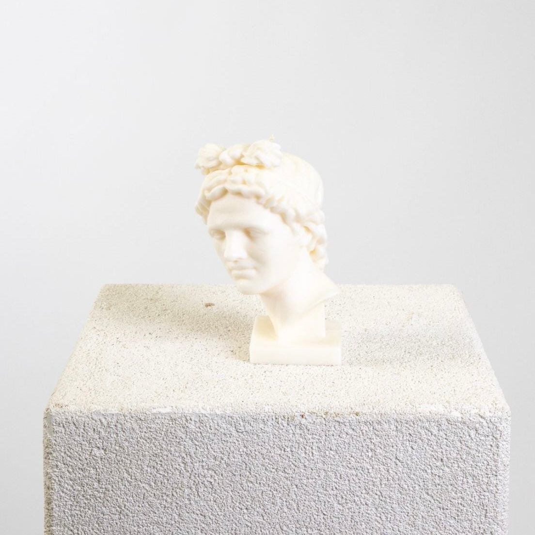 Apollo Sculptural Bust Candle