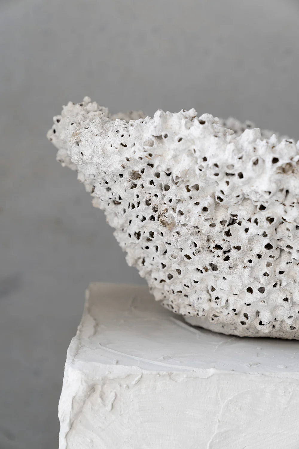 Waves Barnacle Bowl in White