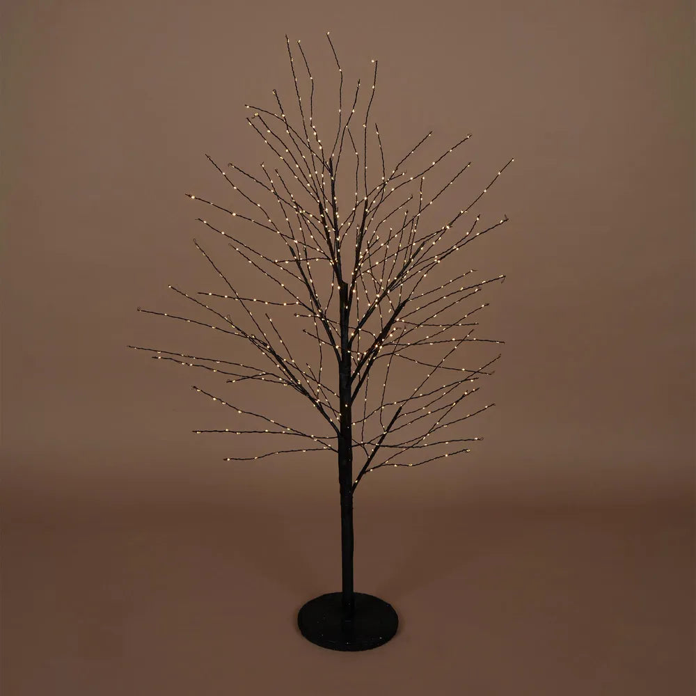 Black Forest Twinkling Light Up Tree with 500 Lights 120cm