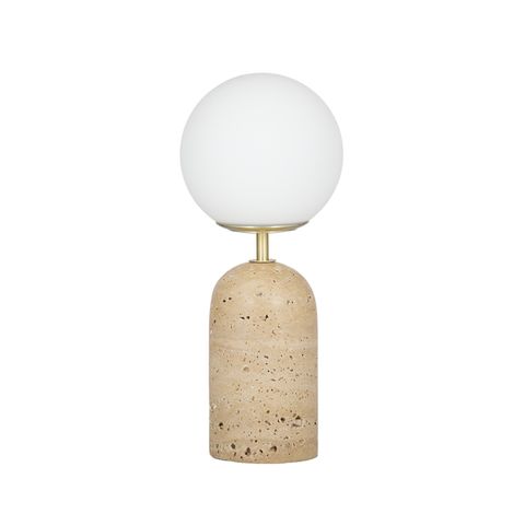 Firenze Travertine Lamp in Natural