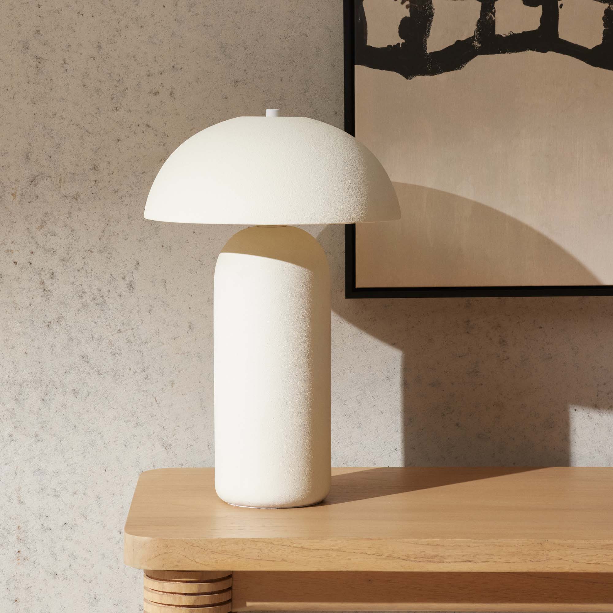 Jai Cream Table Lamp