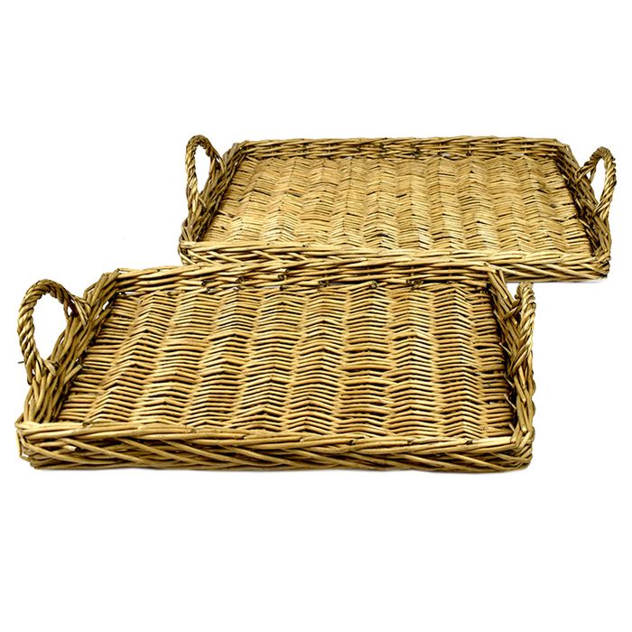 Lima Willow Trays in Natural