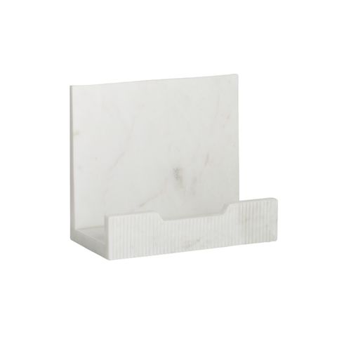 Mara Marble Recipe Stand in White