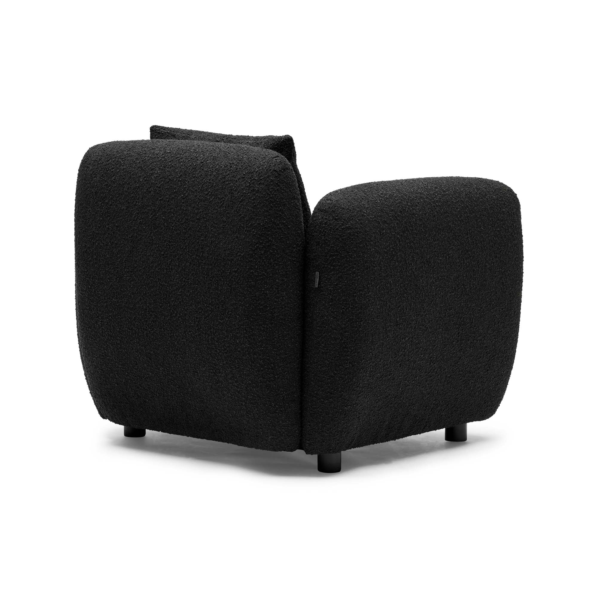 Palome Armchair in Charcoal