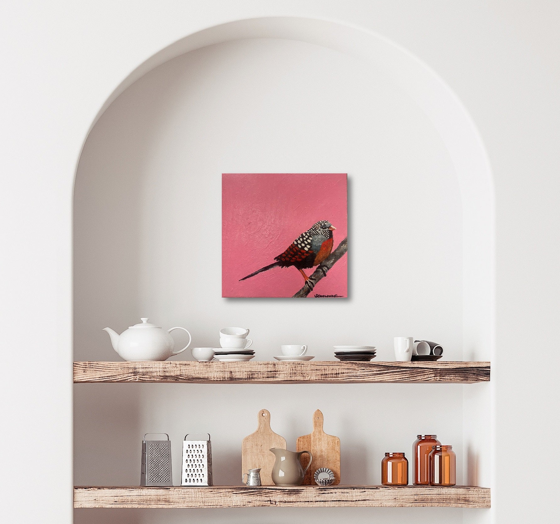 Pink Finch (mini)