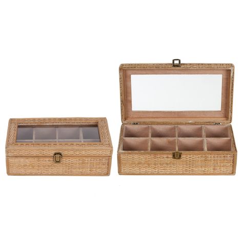 Rayna Rattan Jewellery Box