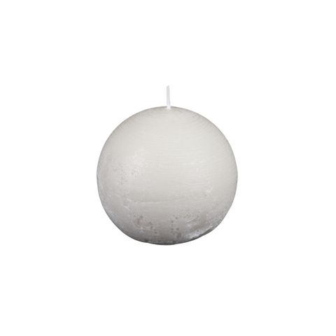 Terra Texture Sphere Candle