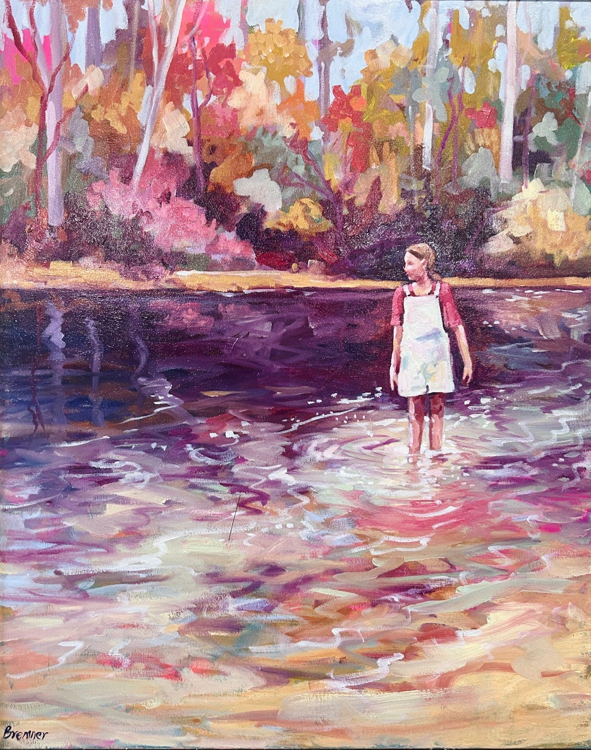 Dusk at River