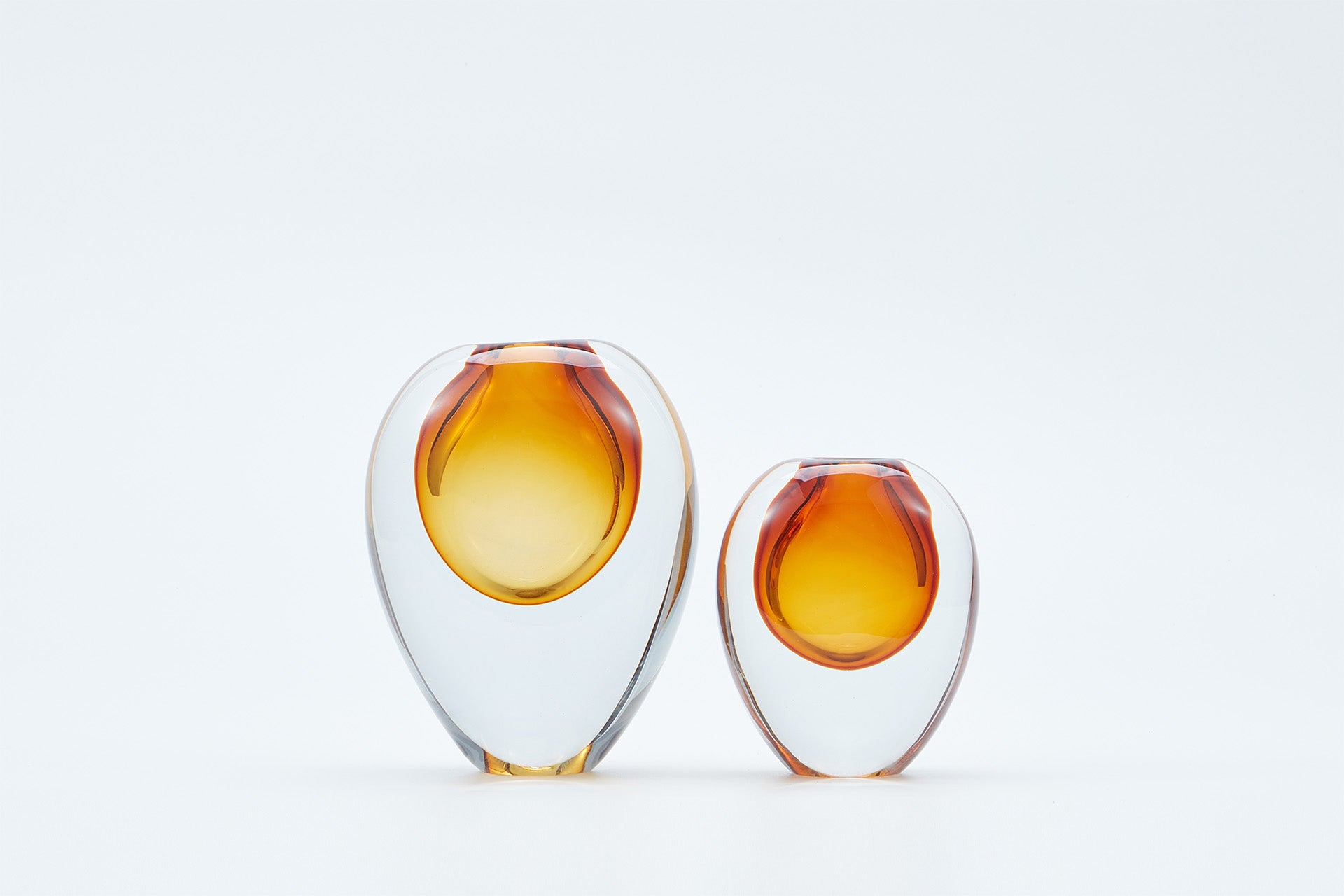 Perle Vase Amber