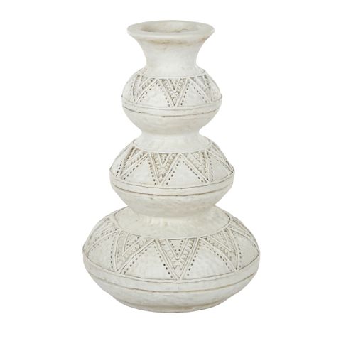 Zana Composition Vase in White